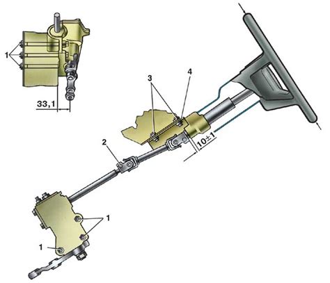 Установка и надежное крепление новой штанги рулевого механизма