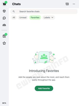Функция "Избранное" в приложении WhatsApp: обзор возможностей
