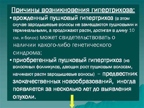 Характеристики и причины возникновения гипертрихоза