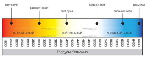 Цветовая температура: отражение эмоций светодиодными источниками света