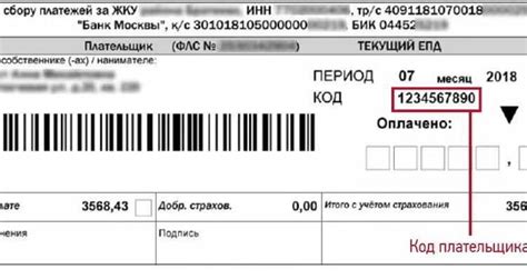 Что делать, если не указан номер счета на платежной квитанции?