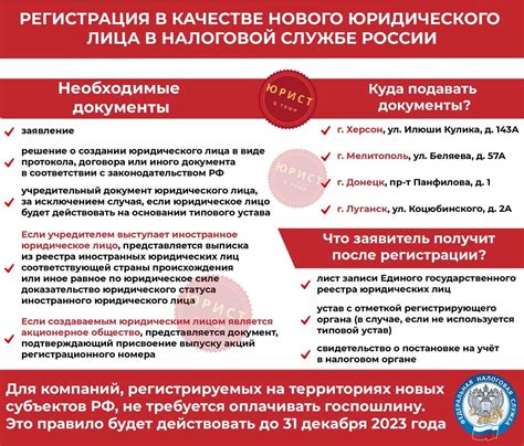  Куда обратиться при регистрации юридического лица в налоговой службе
