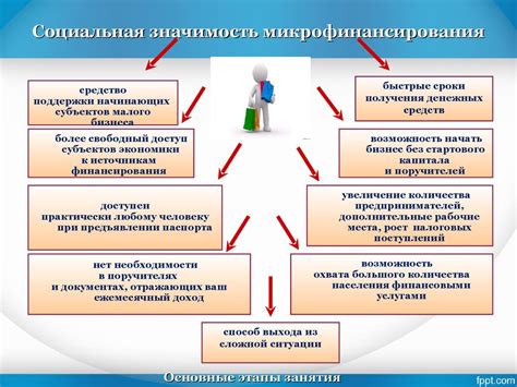  Микрофинансовые организации: альтернативный подход к финансированию 