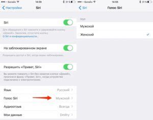  Шаг 2: Настройка предпочтений и интересов Siri