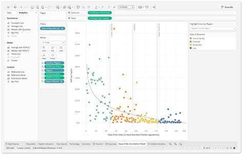 Tableau - мощная программа для создания визуальных представлений данных